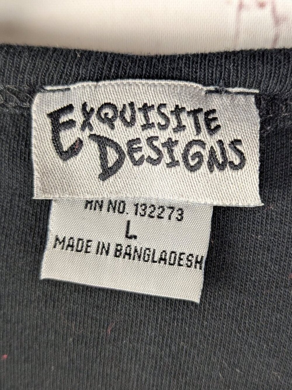Exquisite Designs Wine & Friends Rhinestone Top L - Picture 3 of 5